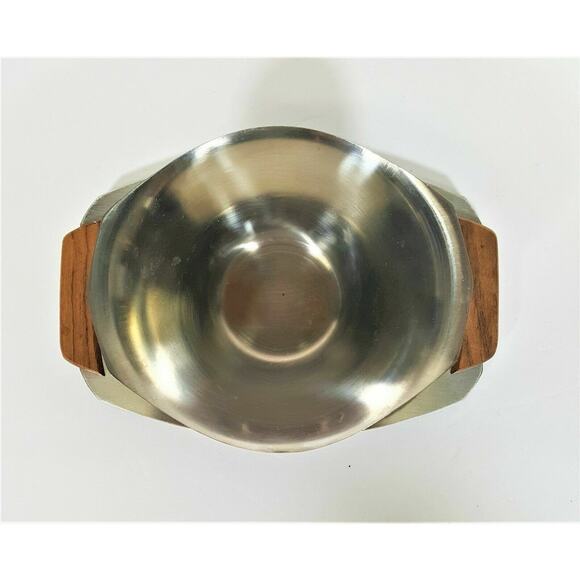 Vintage Monarch Mark III Stainless Steel Sauce/Gravy Boat & Tray MCM - Picture 4 of 7